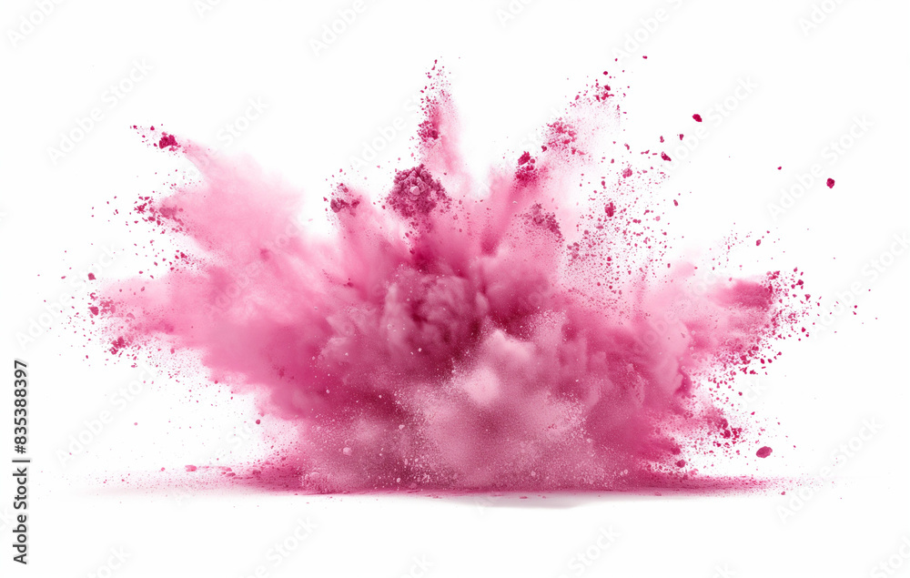 abstract watercolor background, pink powder splash explosion on white background, isolated on white background, high resolution photography abstract watercolor background, pink powder splash explosion on white background, isolated on white background, high resolution photography