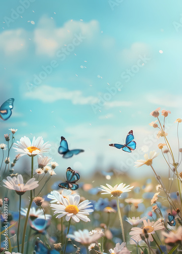 illustration of beautiful butterflies