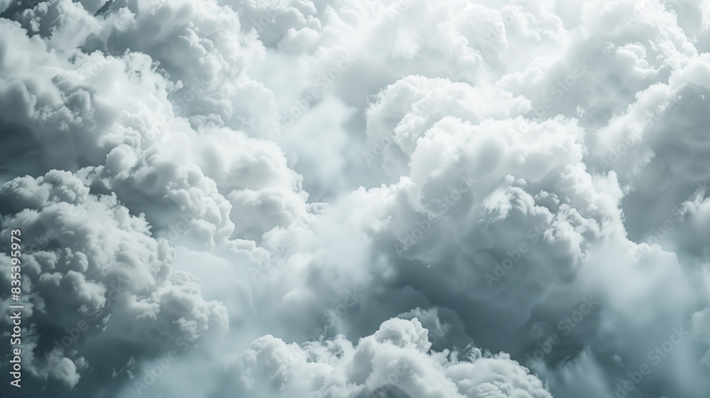 Background texture of fluffy white clouds Background texture of fluffy white clouds