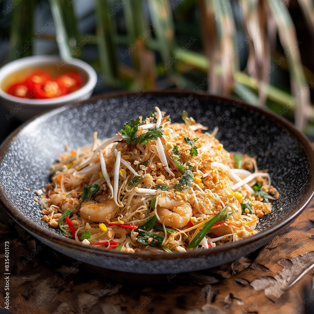 Fototapeta premium Pad thai dish