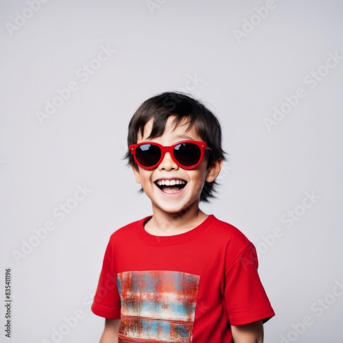 portrait of a smiling boy