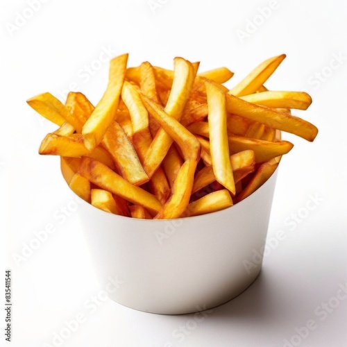 Generative ai realsitic white background elements