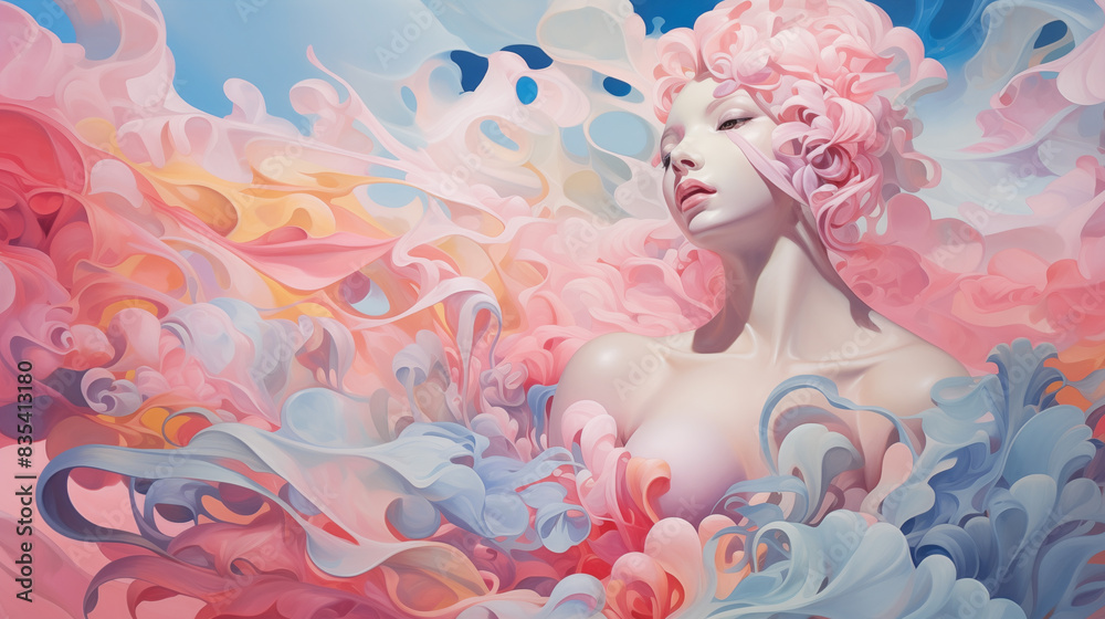 Surrealistic Abstract Image Pattern Background, Human Figures Merging With Nature, Wallpaper, Background, Cell Phone Cover and Screen, Smartphone, Computer, Laptop, 16:9 Format - PNG Surrealistic Abstract Image Pattern Background, Human Figures Merging With Nature, Wallpaper, Background, Cell Phone Cover and Screen, Smartphone, Computer, Laptop, 16:9 Format - PNG