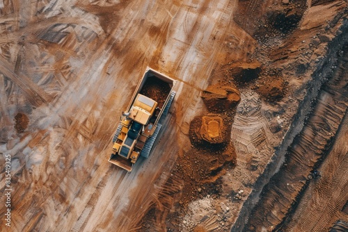 Construction Site Aerial View