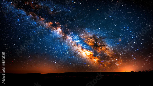 detailed photograph of the Milky Way galaxy s CarinaSagittarius Arm captured from the Paranal Observatory in Chile