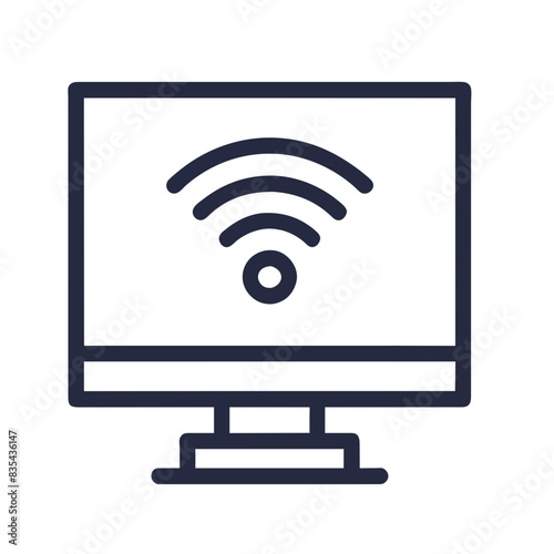 Cybersecurity icon AI Generated
