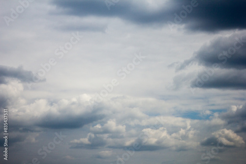 Rain clouds. Texture of the sky and clouds 