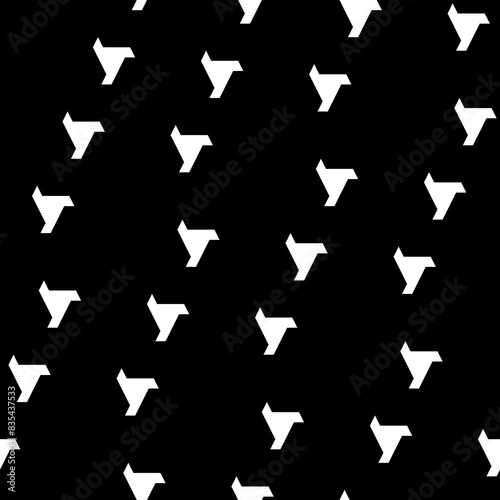 Free Download Geometric ornament. Seamless surface pattern design. Blocks background. Figures wallpaper. Digital paper, textile print, web designing, abstract. Vector artwork. Shapes motif. Polygons backdrop - GFXLoad