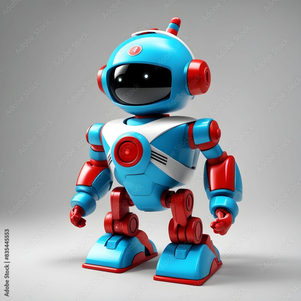 Colorful Collection of Futuristic Robot Toys Colorful Collection of Futuristic Robot Toys