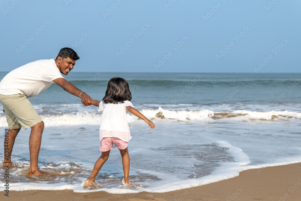 Beachside Connection Dad and Daughter Beachside Connection Dad and Daughter