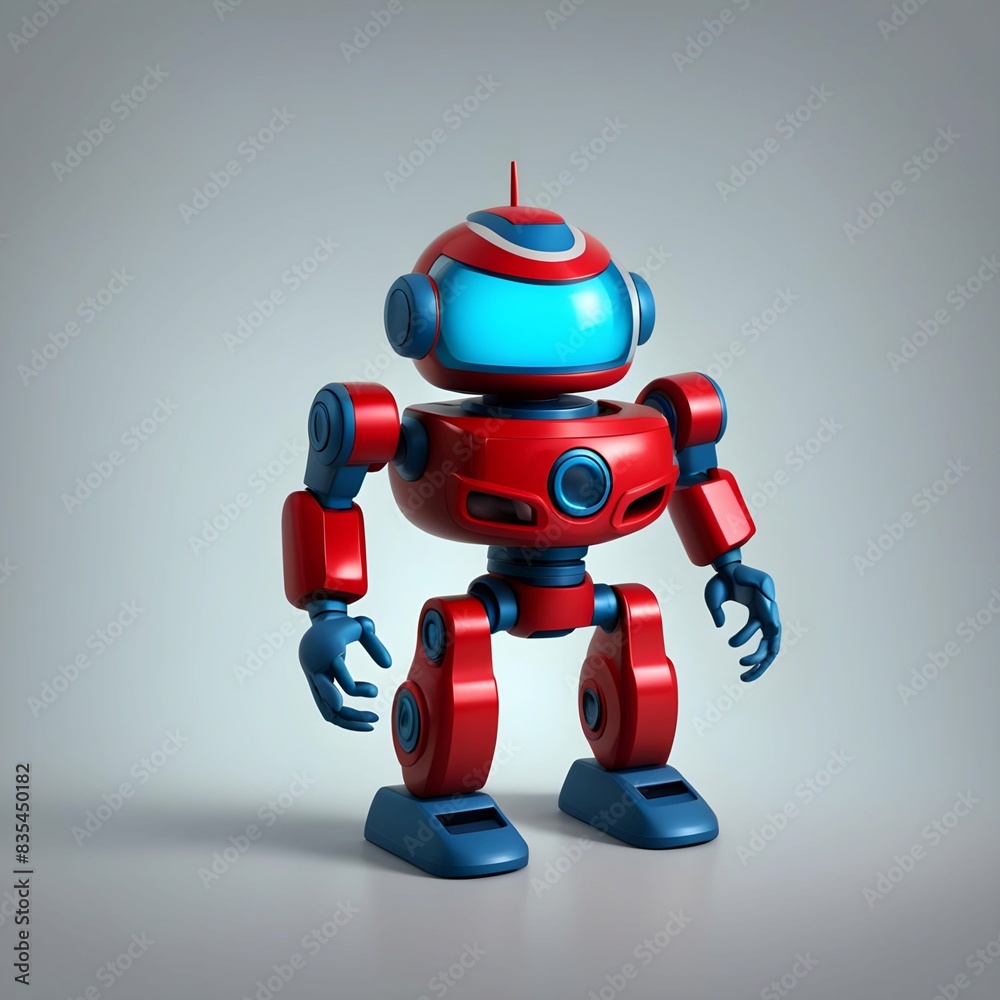 Colorful Collection of Futuristic Robot Toys Colorful Collection of Futuristic Robot Toys