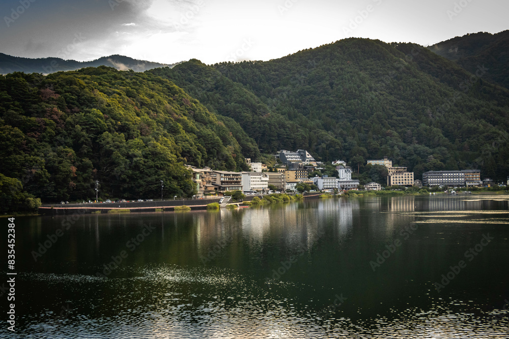kawaguchi lake, kawaguchiko, early morning, fuji 5 lake area, japan, reflection, mount fuji kawaguchi lake, kawaguchiko, early morning, fuji 5 lake area, japan, reflection, mount fuji