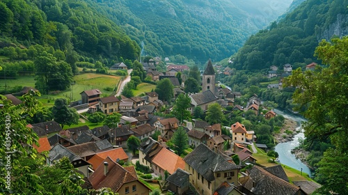 Mountain village