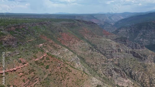 Sycamore Canyon Views, Northern Arizona, America, USA. photo