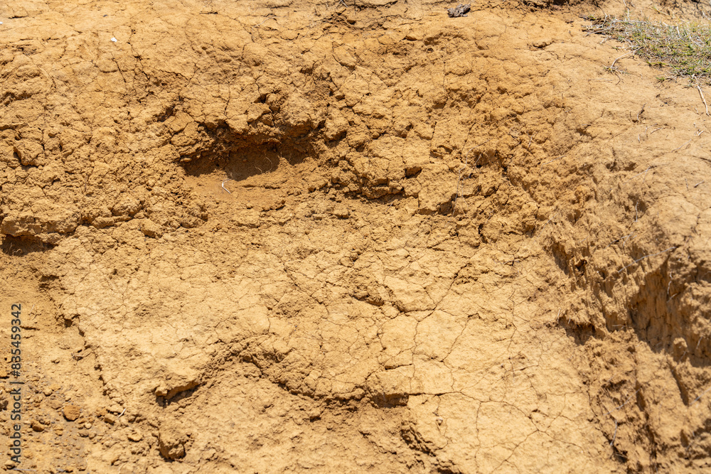 Tephra fallout and reworked ash / Tephra deposits. In USDA soil taxonomy, andisols are soils formed in volcanic ash. Ka Lae / South Point, Big island Hawaii Tephra fallout and reworked ash / Tephra deposits. In USDA soil taxonomy, andisols are soils formed in volcanic ash. Ka Lae / South Point, Big island Hawaii