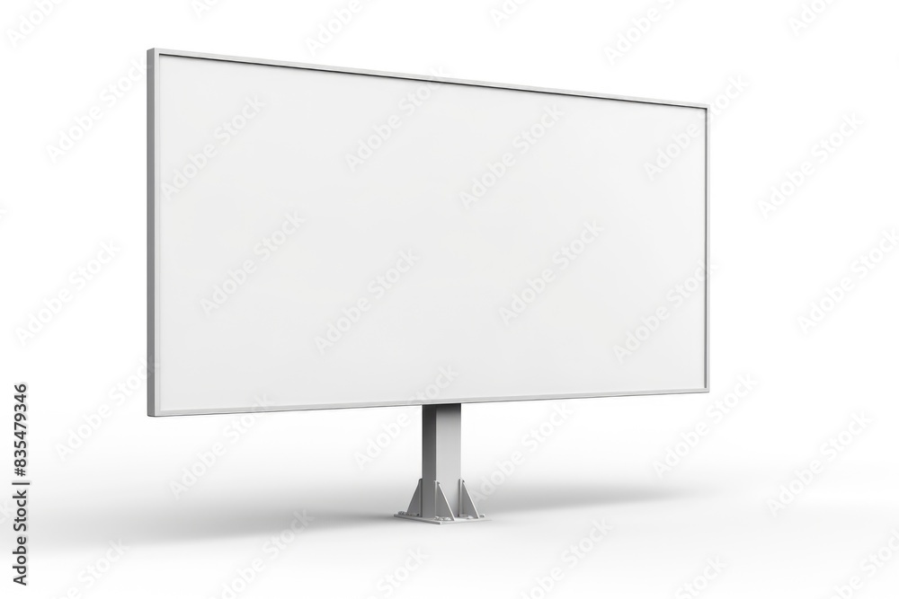 A large white board mounted on a metal stand, ideal for brainstorming sessions or classroom use A large white board mounted on a metal stand, ideal for brainstorming sessions or classroom use