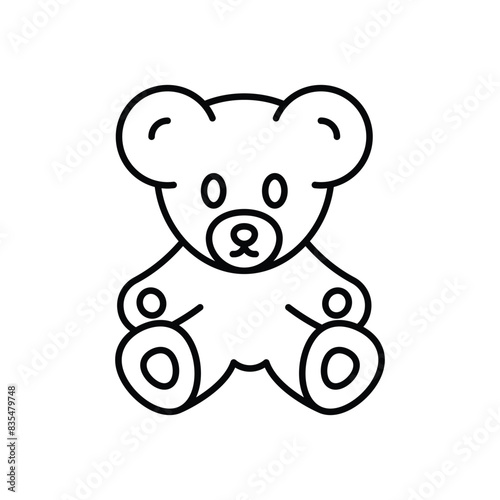 Teddy Bear vector icon