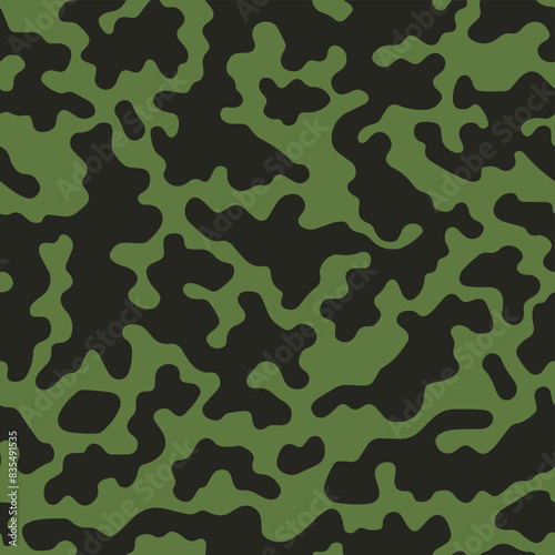 Seamless  Simple Camo 10 Pack Woodland. Seamless Woodland Colors Camouflage 2 CAMO pattern in classic military greens, tans,  and browns. Two, Three and four Color Camo Textures.	
