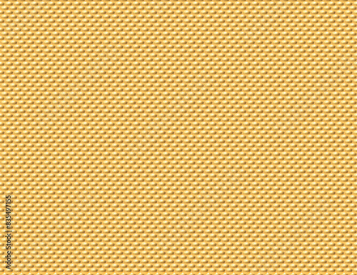 Golden luxury background with beads. Vector illustration.