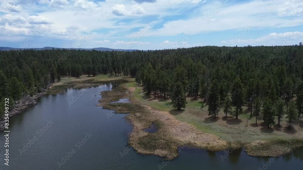 Whitehorse Lake Aerial Views, Northern Arizona, America, USA. Whitehorse Lake Aerial Views, Northern Arizona, America, USA.