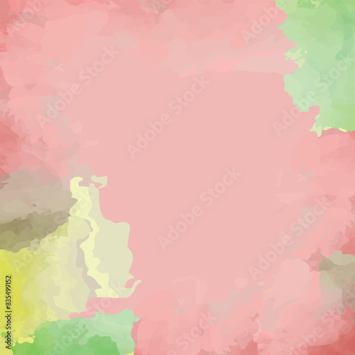 Colorful watercolor background. Gradient background.