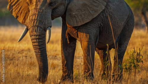 Elefantenbeine. Safari Tour. Wildlife. Afrika. photo