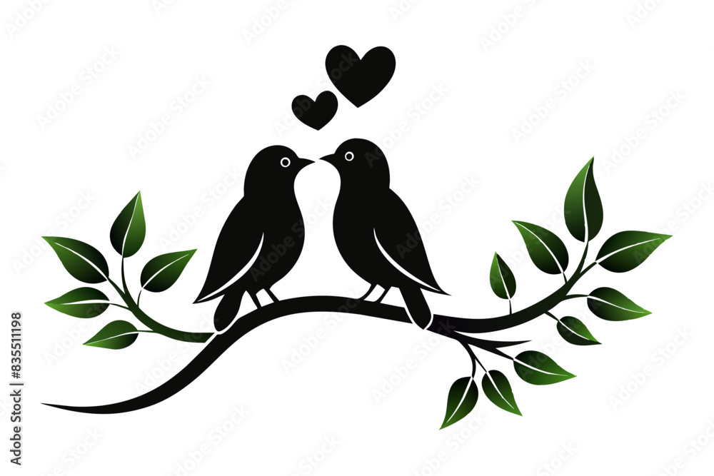 birds vector silhouette illustration birds vector silhouette illustration