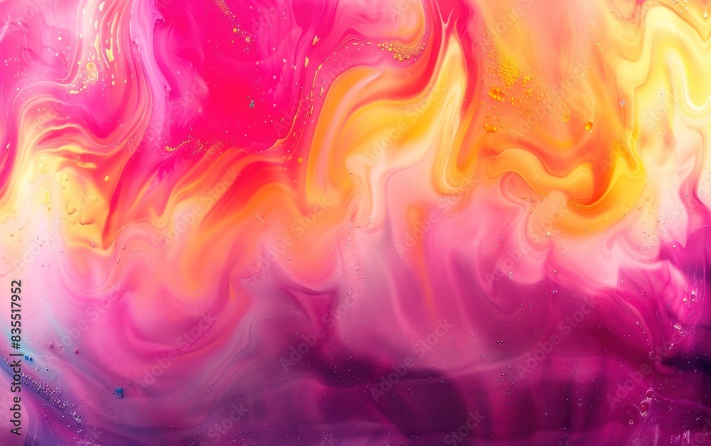Obraz premium Abstract colorful liquid background