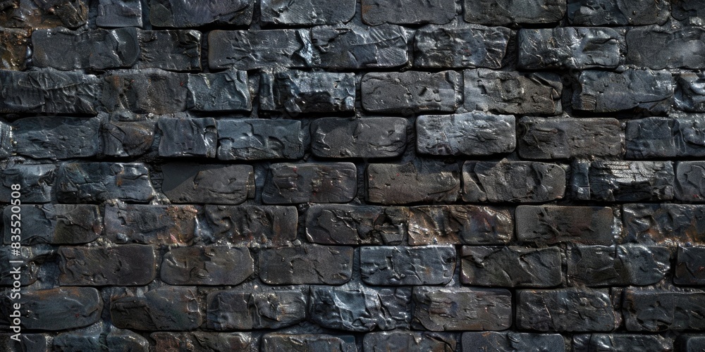 Fototapeta premium Brick Wall with Fire Hydrant