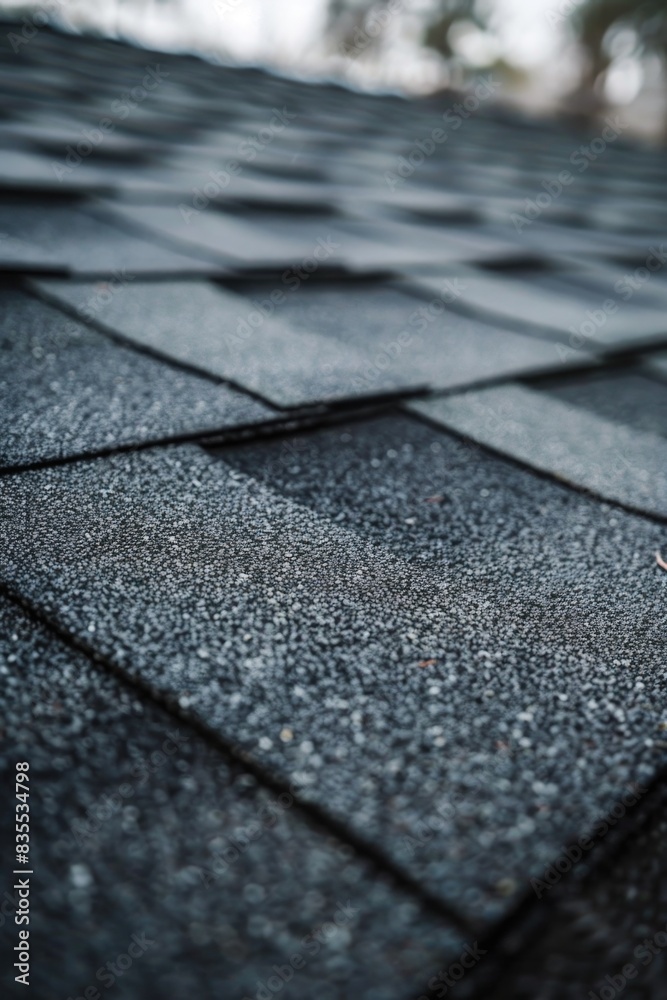 Obraz premium Roof with a single leaf