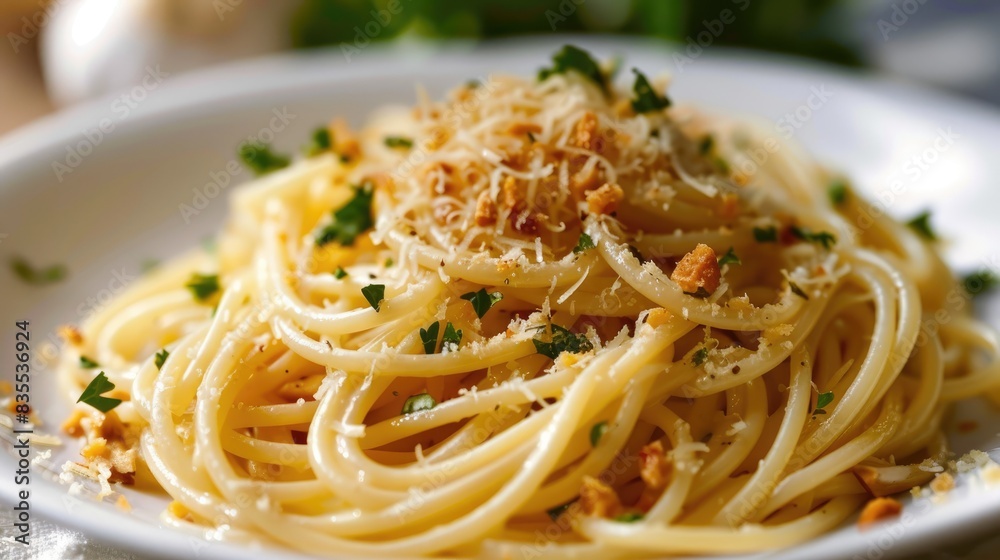 Pasta with Roasted Garlic