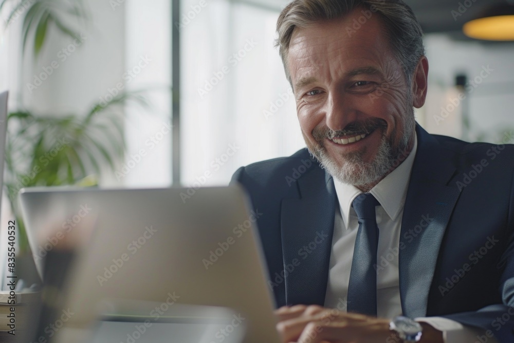 custom made wallpaper toronto digitalBusinessman at Laptop