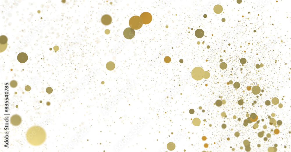 gold Burst: Astonishing 3D Illustration of Bursting gold Confetti gold Burst: Astonishing 3D Illustration of Bursting gold Confetti