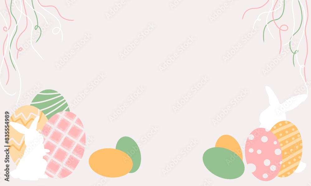 celebration background for easter concept with copy space celebration background for easter concept with copy space