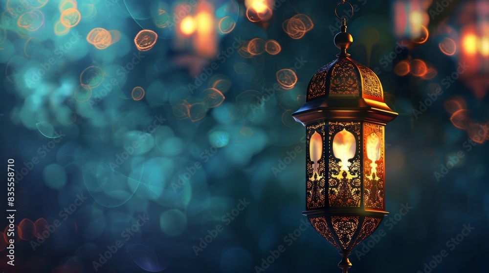 Islamic lantern luxury celebration background. Islamic lantern luxury celebration background.