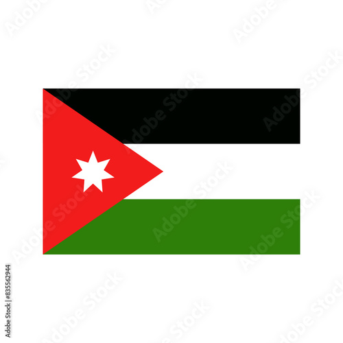 Yordania flag Free Download Yordania flag - GFXLoad