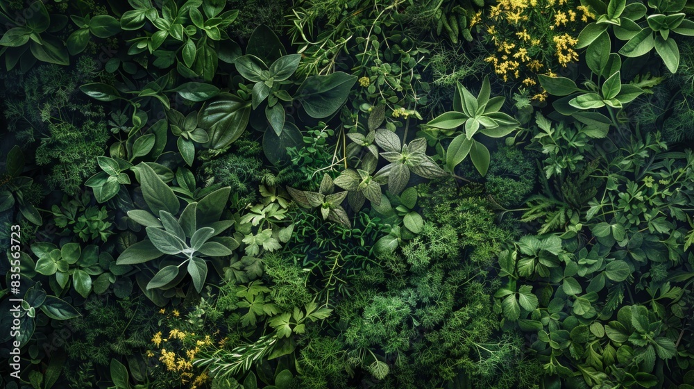 various herbs mixed together green healthy background food wallpaper various herbs mixed together green healthy background food wallpaper