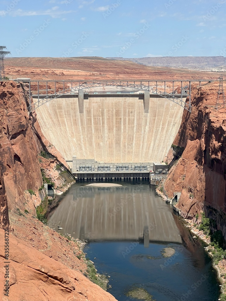 Majestic Engineering Glen Canyon Dam, Arizona Majestic Engineering Glen Canyon Dam, Arizona