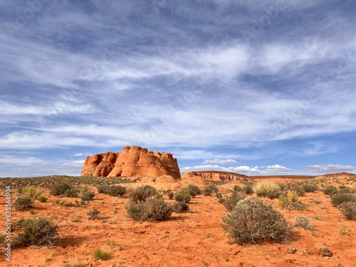 Scenic Majesty Mountains Near Antelope Canyon