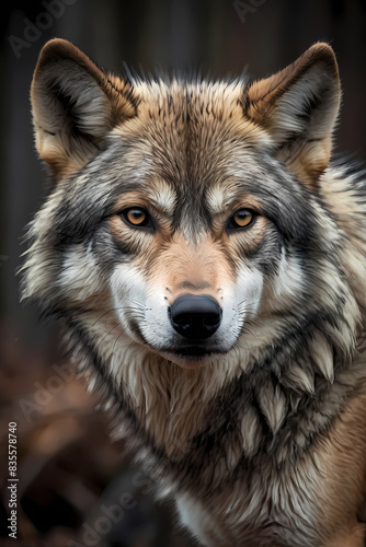 wolf in the forest