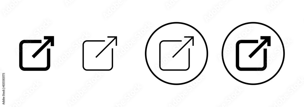 Link icon vector isolated on white background. Link vector icon. External link symbol vector icon. Hyperlink symbol Link icon vector isolated on white background. Link vector icon. External link symbol vector icon. Hyperlink symbol