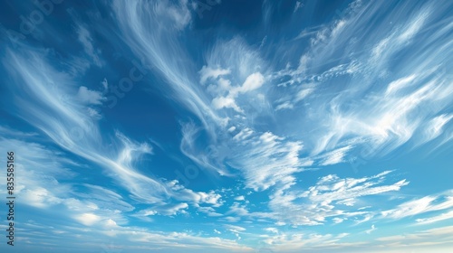 Variety of Cloud Formations in the Sky