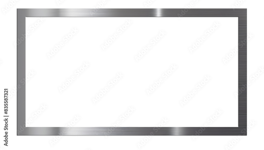 Transparent rectangular frame Silver Borders PNG Transparent rectangular frame Silver Borders PNG