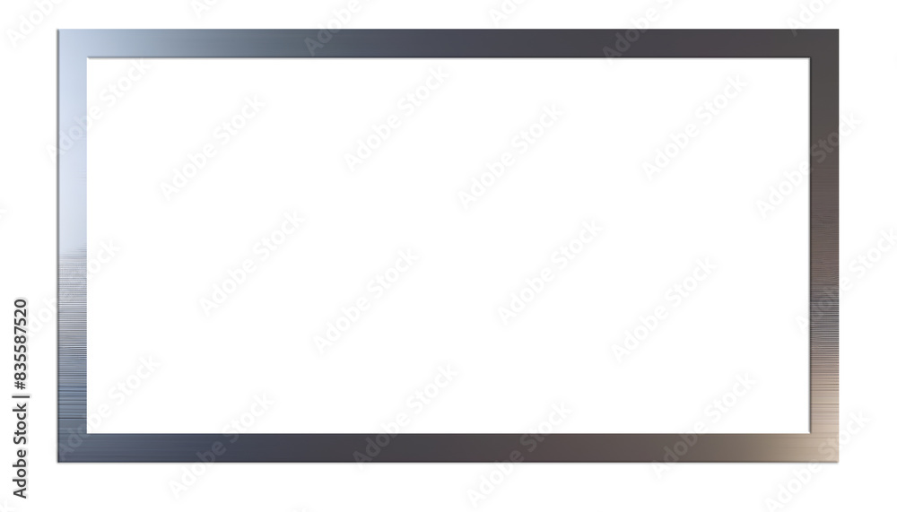 Transparent rectangular frame Silver Borders PNG Transparent rectangular frame Silver Borders PNG