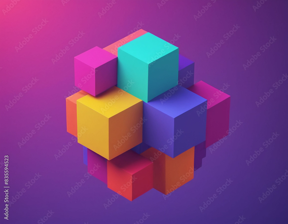 Abstract Geometric Elements Background. 3D Rendering, hologram, simple Objects Shapes: spheres, cone, tube, box. Minimalism Still Life Style Abstract Geometric Elements Background. 3D Rendering, hologram, simple Objects Shapes: spheres, cone, tube, box. Minimalism Still Life Style