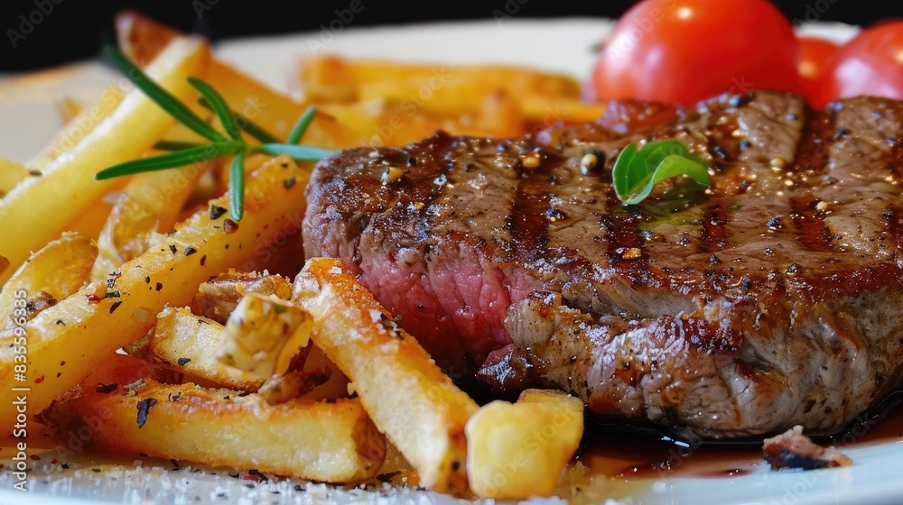 Steak and fries