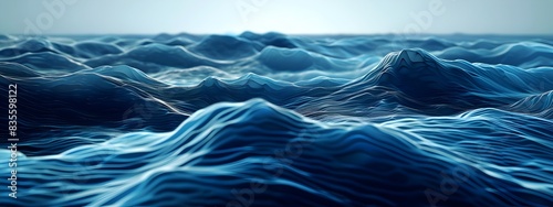 Sonar Waves Visualization for Underwater Navigation and photo