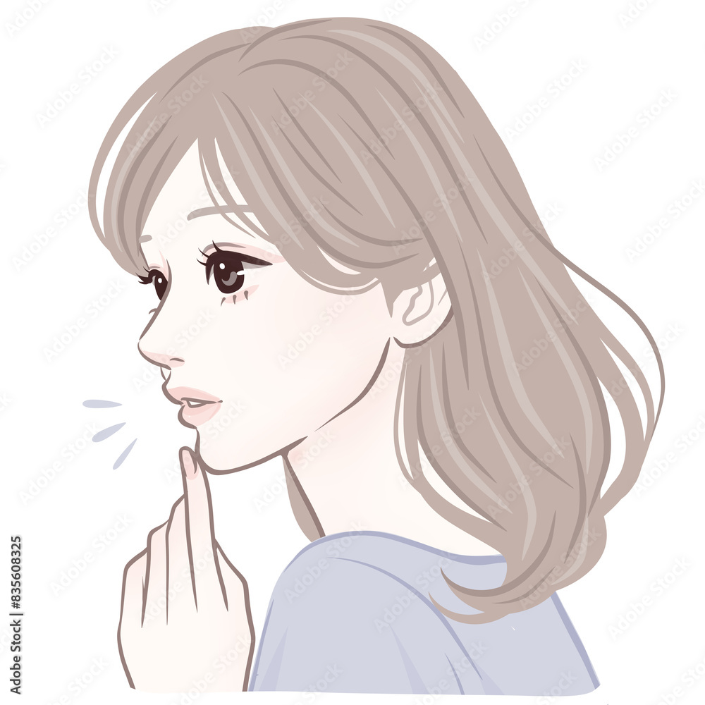女性・女の子のイラスト素材 女性・女の子のイラスト素材