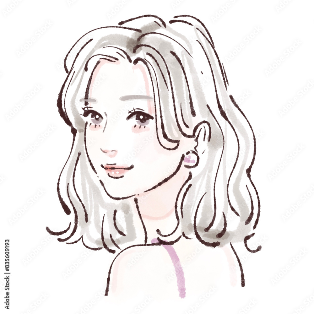 女性・女の子のイラスト素材