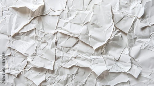 Texture background of white recycled paper cardboard